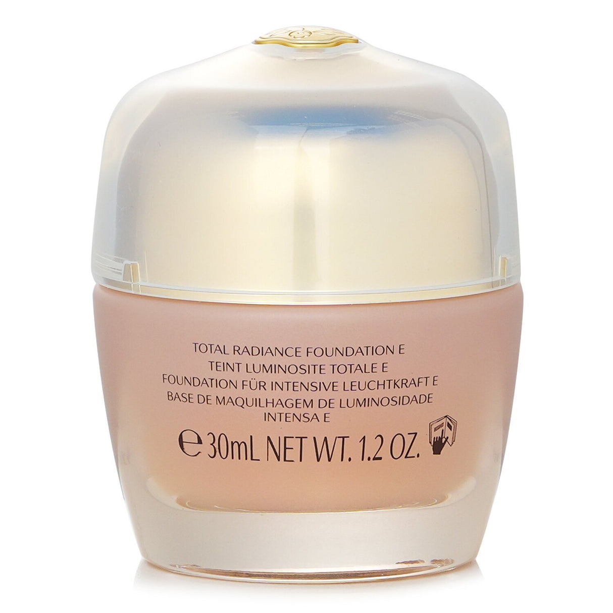 Shiseido Future Solution LX Total Radiance Foundation #Rose 3, 30ml offers radiant coverage and SPF 15 for youthful skin.