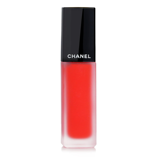 Chanel Rouge Allure Ink Matte Liquid Lip Colour #164 Entusiasta, featuring a velvety matte finish and hydrating formula for luxurious lips.