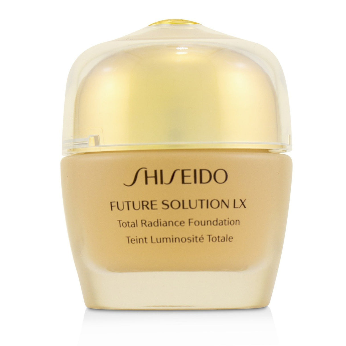 Shiseido Future Solution LX Total Radiance Foundation #Neutral 2, age-defying makeup with SPF 15 for a luminous, flawless complexion.