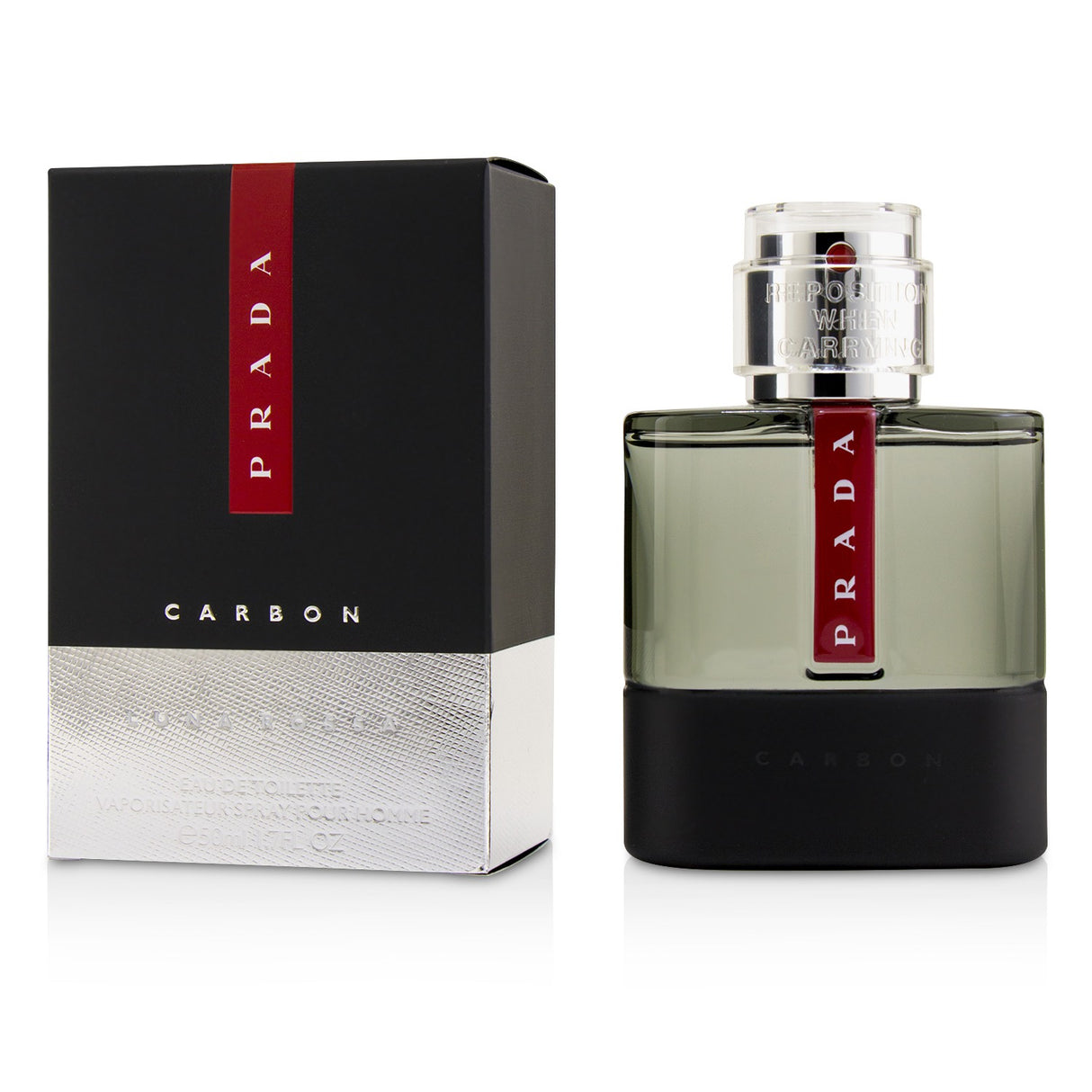Prada - Luna Rossa Carbon Eau De Toilette Spray  - 50ml/1.7oz