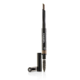 Chanel Stylo Sourcils Waterproof brow pen in #808 Brun Clair, featuring a tapered tip and spiral brush for defined, sculpted brows.