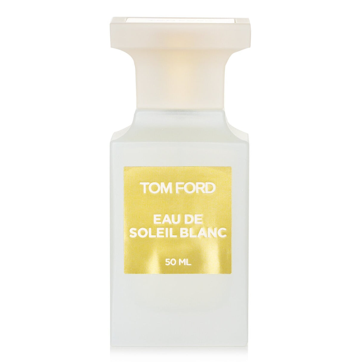 Tom Ford Private Blend Eau de Soleil Blanc 50ml, a floral fragrance with notes of orange blossom, coconut, and vanilla.