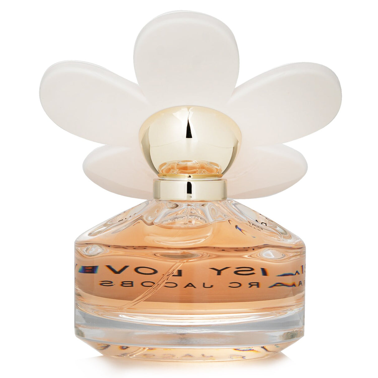 Marc Jacobs Daisy Love Eau De Toilette Spray, 50ml, features floral fruity notes of cloudberry, daisy tree, driftwood, and cashmere musk.