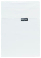 Baby First Cot Cotton Sheet - Flat White