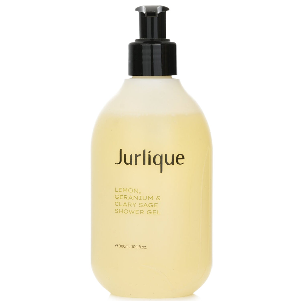 Gentle lemon, geranium, and clary sage shower gel with organic botanicals for soft, radiant, and refreshed skin.