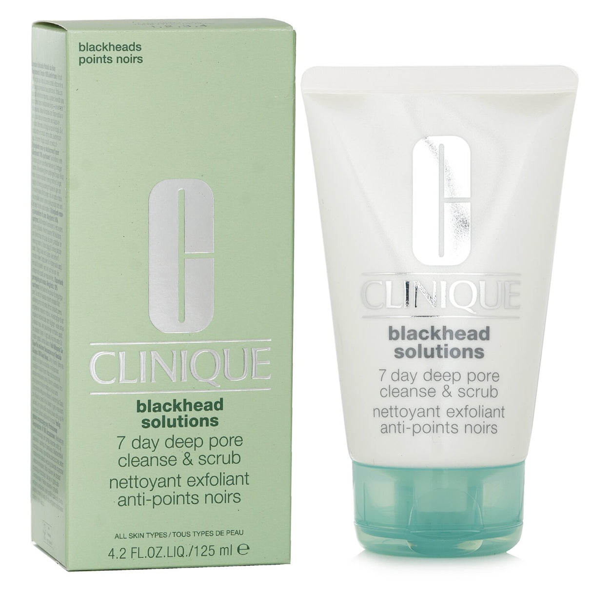 Clinique Blackhead Solutions is an oil-free 3-in-1 cleanser, scrub, and mask for clear, radiant skin and reduced visible pores.