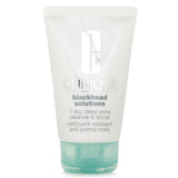 Clinique's Blackhead Solutions 7 Days deep pore cleanser and scrub in a 125ml tube, perfect for clearer, radiant skin.