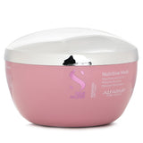 AlfaParf Semi Di Lino Moisture Nutritive Mask for dry hair, 200ml; hydrates, detangles, and enhances color and shine.