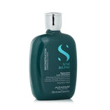 AlfaParf Semi Di Lino Shampoo for damaged hair, repairing fibers and enhancing shine with nourishing ingredients.