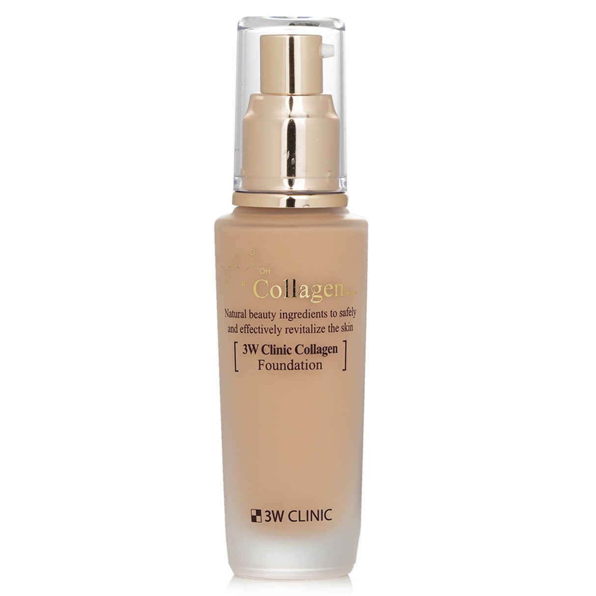 3W Clinic - Collagen Foundation - # 23 (Natural Beige)  - 50ml/1.67oz