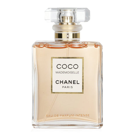 Chanel Coco Mademoiselle Intense Eau De Parfum, 50ml: luxurious, deep fragrance with citrus top notes and a warm, sensual finish.