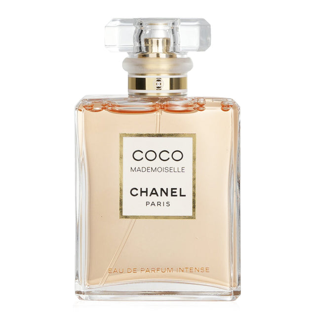 Chanel Coco Mademoiselle Intense Eau De Parfum, 50ml: luxurious, deep fragrance with citrus top notes and a warm, sensual finish.