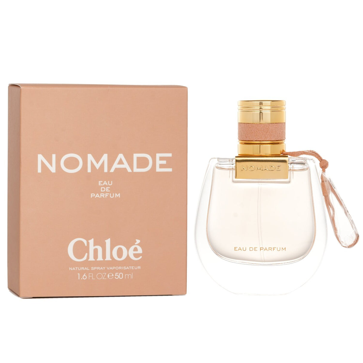 Chloe Nomade Eau De Parfum Spray 50ml: a vibrant chypre floral fragrance with notes of plum, jasmine, and earthy oak moss.