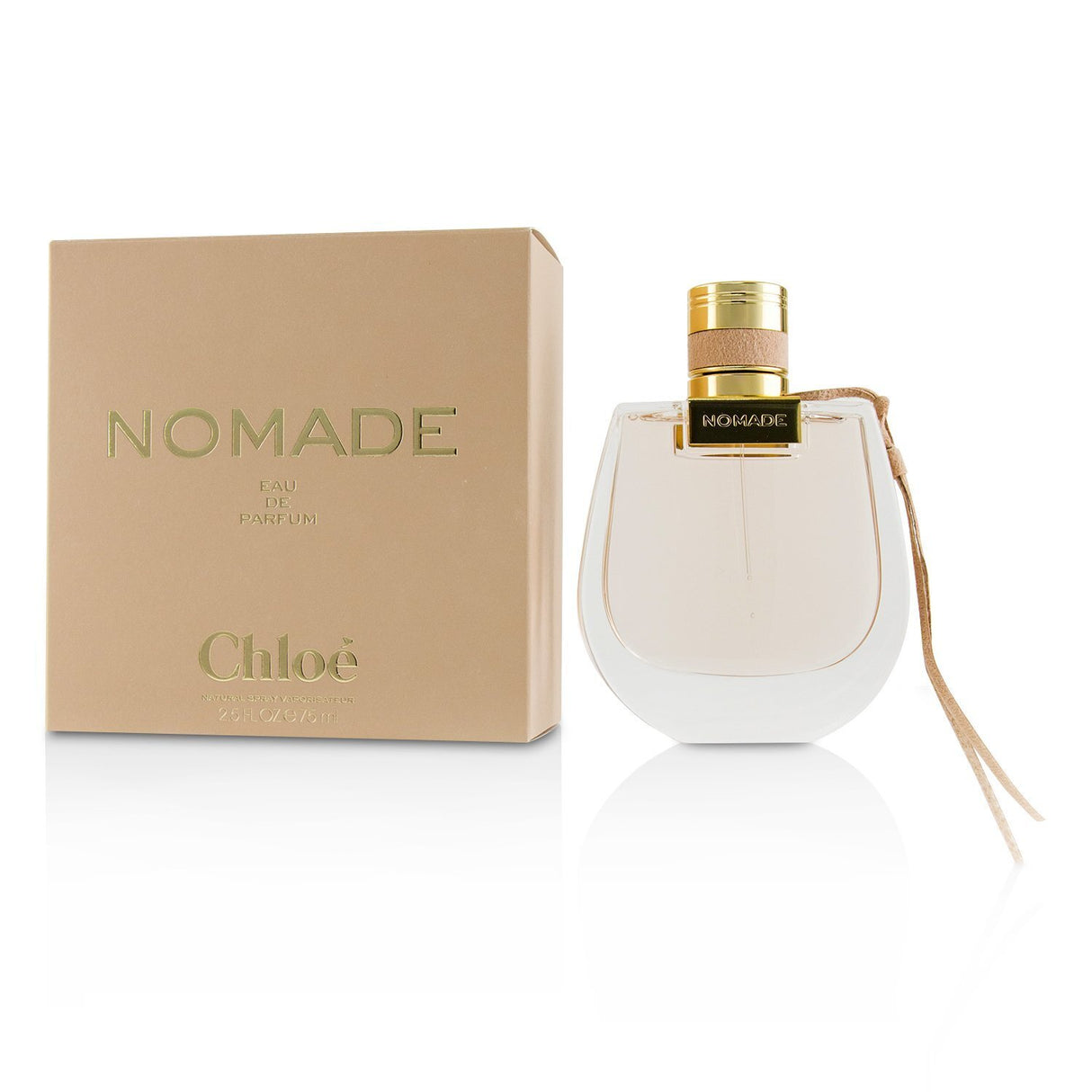 Chloe Nomade Eau De Parfum Spray 75ml, a chypre floral fragrance with fresh and warm notes, embodying elegance for modern women.