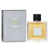 Guerlain L'Homme Ideal L'Intense Eau De Parfum Spray, 100ml, features bold spices, rich leather, and warm vanilla notes.