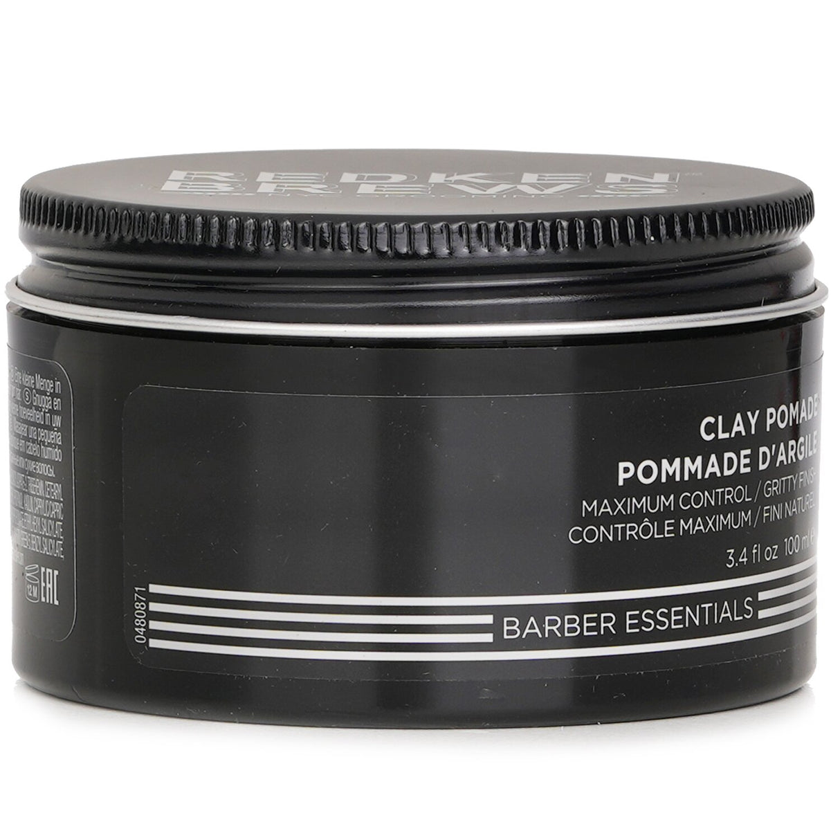 Redken Brews Clay Pomade (Maximum Control / Gritty Finish) 100ml/3.4oz