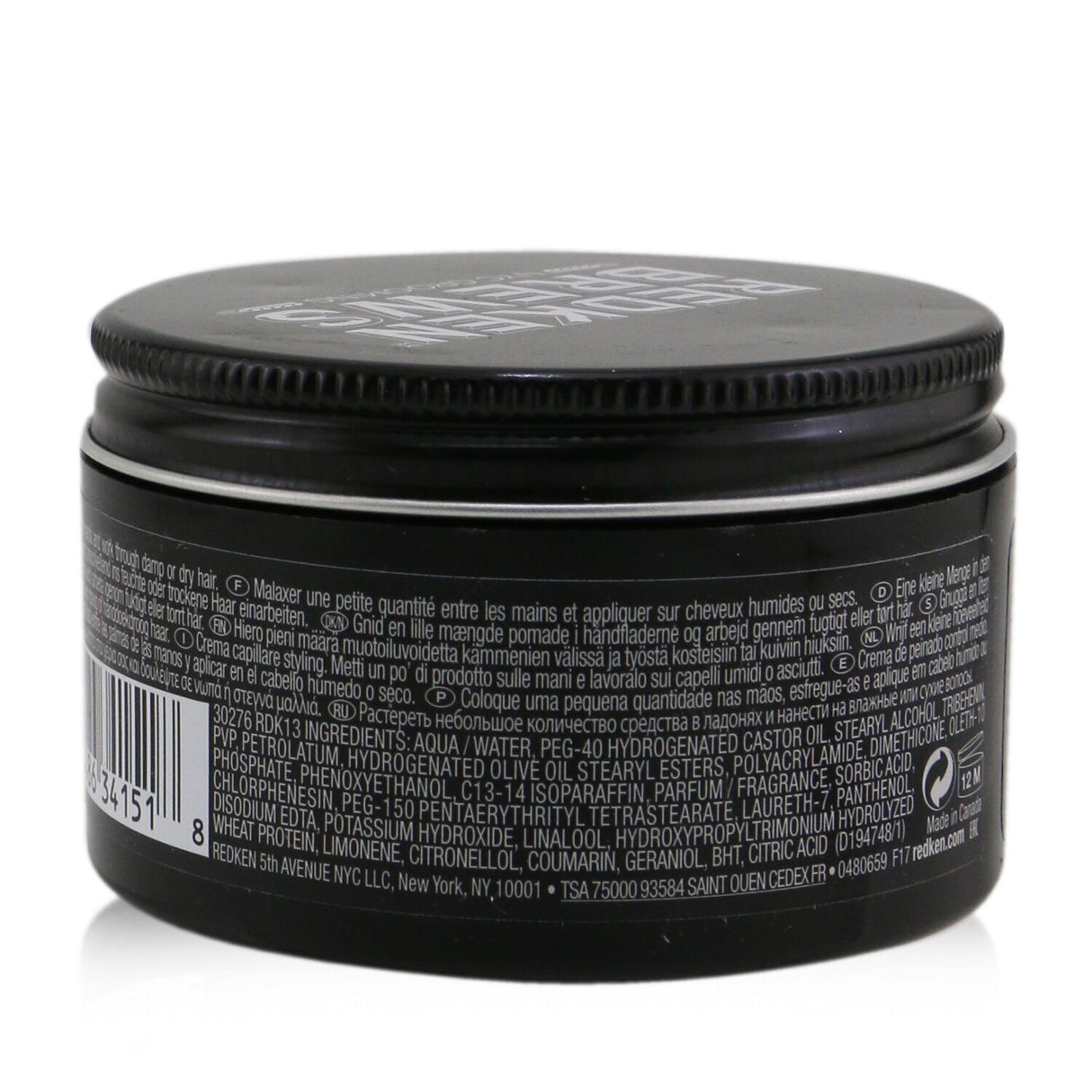 Redken - Brews Maneuver Cream Pomade (Medium Control / Smooth Finish)  - 100ml/3