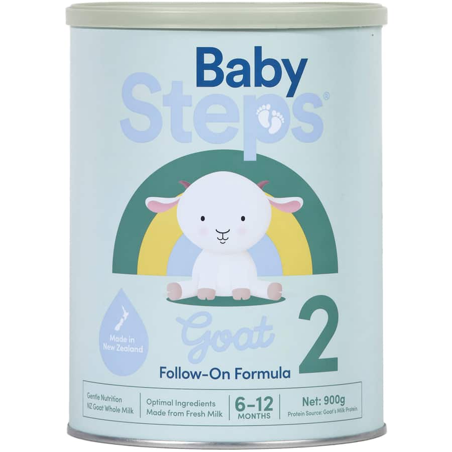 Baby Steps Goat Milk Stage 2 Follow-on Formula From 6-12 Months 900g