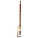 Lancôme Brow Shaping Powdery Pencil #02 Dark Blonde with dual ends for shaping, filling, and grooming brows effortlessly.