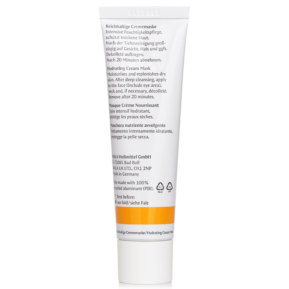 Dr. Hauschka Hydrating Cream Mask  30ml/1oz