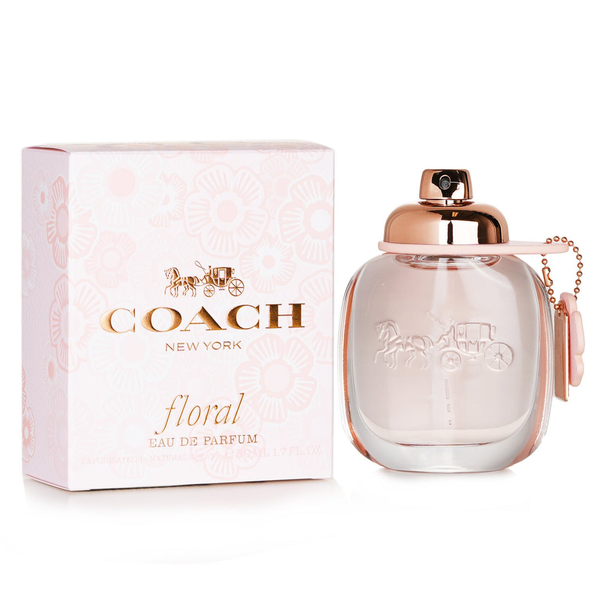 A 50ml floral fruity perfume for young women, featuring notes of bergamot, jasmine, vanilla, and a beautifully elegant bottle.