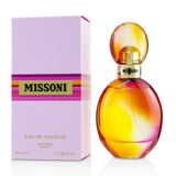 Missoni Eau De Toilette Spray 50ml captures citrus floral notes for a fresh, vibrant scent, perfect for modern women.