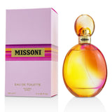 Missoni Eau De Toilette Spray 100ml - A citrus floral woody fragrance for women, featuring vibrant notes of blood orange and freesia.