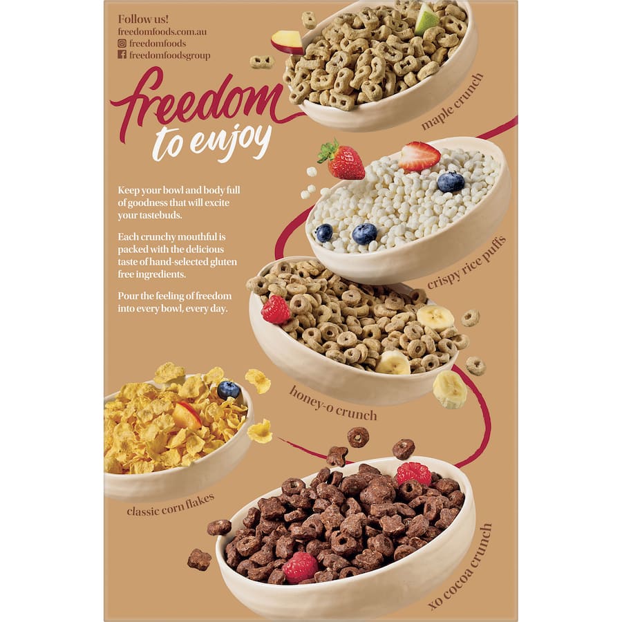 Freedom Classic Cereal Maple Crunch Gluten Free
