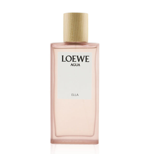 Loewe Agua Ella Eau De Toilette Spray 100ml, a vibrant citrus fragrance for women, featuring Amalfi lemon and floral notes.