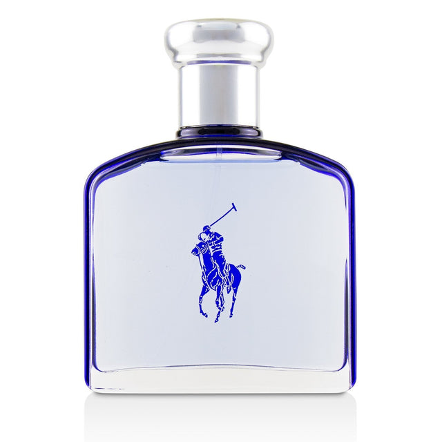 Ralph Lauren Polo Ultra Blue Eau De Toilette Spray 75ml, a fresh, elegant fragrance with cedrat and salty mineral notes.