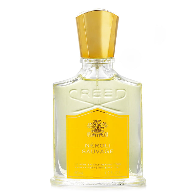 Citrus aromatic unisex fragrance spray with notes of orange blossom, grapefruit, and Sicilian lemon in a 50ml bottle.