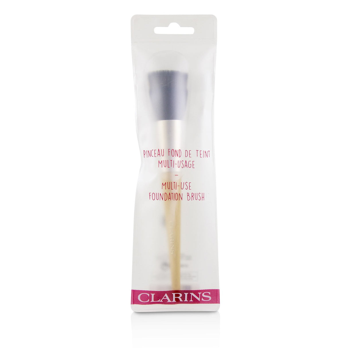 Soft synthetic fiber foundation brush for flawless blending and a radiant complexion. Perfect for liquids and creams.