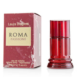 Laura Biagiotti Roma Passione Eau De Toilette Spray 50ml, a floral fruity scent for modern women, featuring vibrant notes.