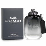 Coach - For Men Eau De Toilette Spray 100ml, featuring zesty citrus, pear, cardamom, and warm suede notes for the modern man.