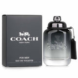 Eau de Toilette spray for men with citrus, pear, cardamom, and a warm vetiver base, exuding sophistication and adventure.