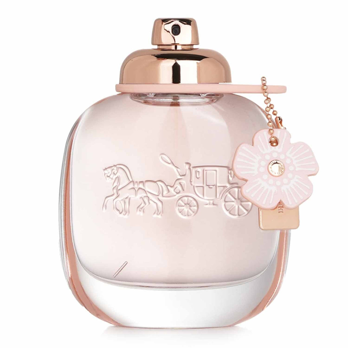 Coach Floral Eau De Parfum Spray 90ml, a vibrant floral fruity scent with notes of bergamot, jasmine, and vanilla, perfect for all occasions.