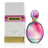 Missoni Eau De Parfum Spray 100ml, featuring vibrant bergamot and peony notes, a luxurious scent for every occasion.