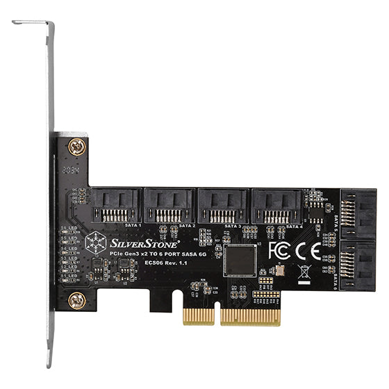 SIlverstone ECS06 SATA III PCI Express card 6-port