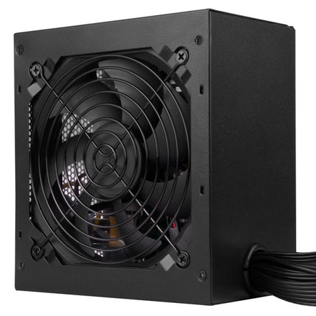 Silverstone ET750-G V1.2 750W PSU with 80 PLUS Gold, silent fan, and all-black cables for efficient and quiet performance.