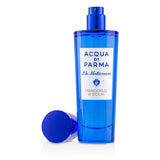 Acqua Di Parma Blu Mediterraneo Mandorlo Di Sicilia Eau De Toilette Spray featuring Sicilian almond and floral notes in elegant packaging.