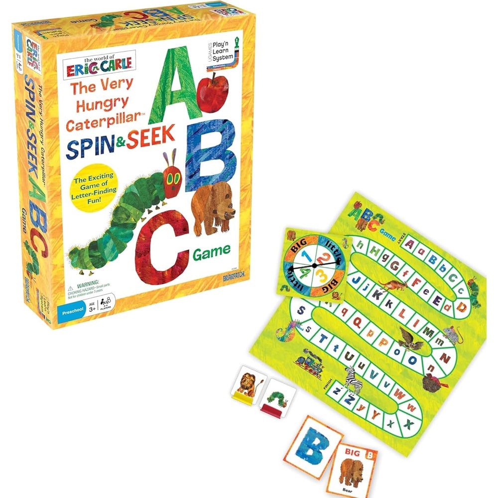 The Very Hungry Caterpillar - Spin & Seek ABC Game