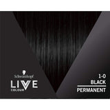 Schwarzkopf Live Colour Permanent Hair Colour Black
