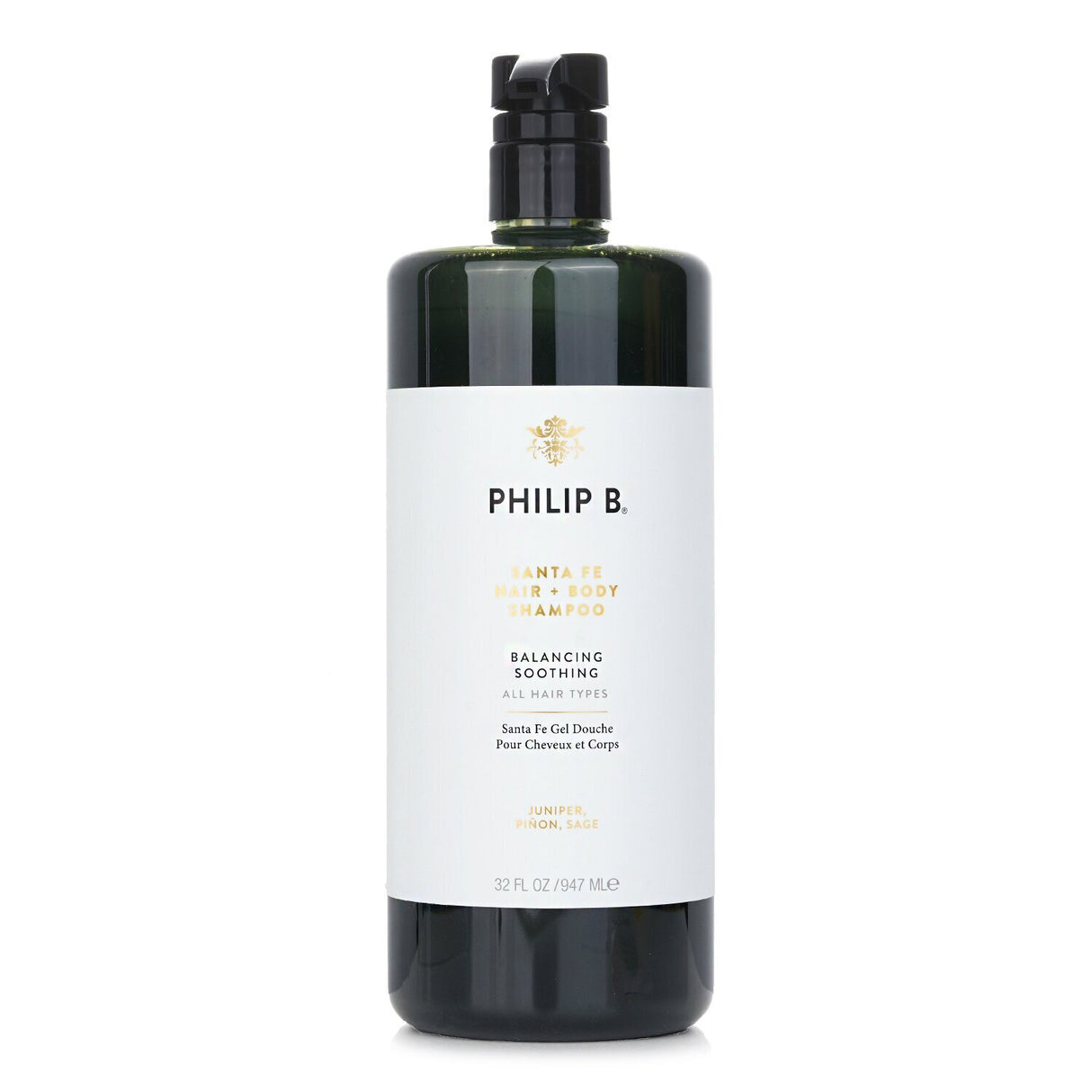 Philip B Santa Fe Hair + Body Wash (Balancing Soothing - All Hair Types) 947ml/3