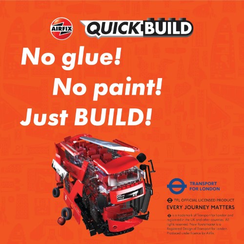 Airfix Model Kit - Quickbuild New Routemaster Bus J6050