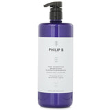 Philip B Icelandic Blonde Shampoo for blonde and silver hair, eliminates brassiness, enhances shine, and nourishes with botanicals.