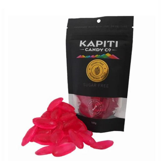 Kapiti Sugar Free Candy 100g - Raspberry Melts