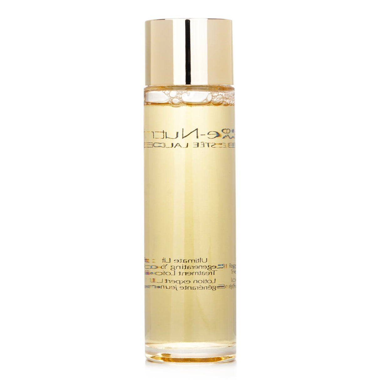 Luxurious 200ml lotion with 24k Gold, Hyaluronic Acid, and floral extracts for radiant, youthful skin rejuvenation.