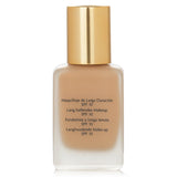 Estee Lauder Double Wear foundation in Buff (2N2) offers medium coverage, a semi-matte finish, and is lightweight for all-day wear.