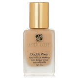 Estee Lauder Double Wear foundation in Buff (2N2) offers medium coverage, SPF 10, and a semi-matte finish for a flawless look.