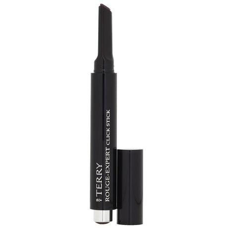 By Terry #25 Dark Purple lipstick, a creamy, long-lasting hybrid with an ergonomic tip for precise application and rich color.